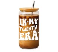 NOOMII Divertente regalo per il 20° compleanno per le donne, idee regalo uniche per lei, regalo per il 20° compleanno delle ragazze, bicchiere da 473,6 ml, regalo speciale per donne
