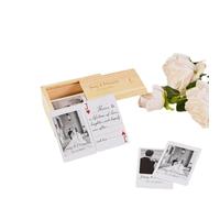 Noonedibs Mazzo fotografico personalizzato di carte da gioco, alternativa ideale per fotolibri, per famiglia, coppie e amici, bomboniere per addio al nubilato, carte da gioco personalizzate per