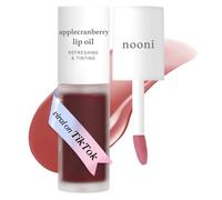 NOONI - Olio per labbra coreano - Applecranberry | Rinfresca e colora le labbra secche con olio di semi di mela e semi di jojoba