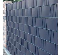 Noor 155ZEASYD7016 - Recinzione in PVC Easy, 0,19 x 2,55 m, Colore: Antracite ~ RAL 7016 Made in Germany, Multicolore