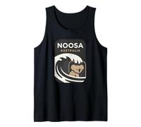 Noosa Australia Surf Wave Koala Nature Silhouette Canotta