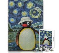Noot Noot Pingu Puzzle da 1000 pezzi per adolescenti Gioco per lo sviluppo del pensiero logico Ottimo regalo per momenti significativi Dimensioni 50x75cm