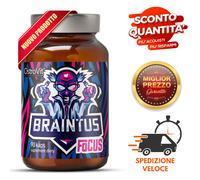 Nootropic Brain Booster - 90 Capsule Nootropico Focus Memoria Concentrazione