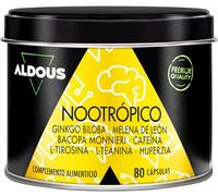 Nootropico - 80 Capsule - Concentrazione, Memoria, Energia- per Cervello