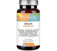 Nootropico Brain Complex - Memoria E Concentrazione - Bacopa Monnieri, Ginkgo Bi