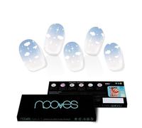NOOVES - Fogli in gel per unghie|Clouds - Nail Art | 20 pezzi, unghie gel semi-curate premium, gel per unghie, adesivi per unghie in gel, include 1 lima per unghie e 1 bastoncino d'arancio, vegano