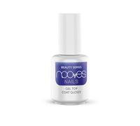 NOOVES NAILS - Gel Top Coat Glossy 15ml - Finitura ad alta brillantezza con UV/LED - Unghie in gel