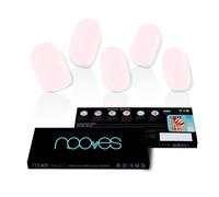 NOOVES NAILS - Pellicola per unghie in gel preforato premium - Pale Rose| Strisce per unghie in gel semi-durato| Adesivi per unghie semi-permanenti in gel| Gel Nail stickers| Unghie in gel …