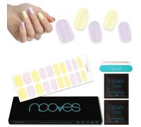 NOOVES - Pellicola in gel per unghie|Ivory Dream | 20 pezzi, unghie gel semi-curate premium, include 1 lima per unghie e 1 bastoncino d'arancio, vegano