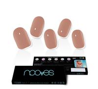NOOVES Strisce per Unghie in Gel Semipolimerizzato | Cinnamon | Nude | Strisce per unghie in gel semi-duraturo | Adesivi per unghie semi-permanenti in gel| Gel Nail stickers| Unghie in gel adesivi,