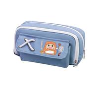 Noowye Anime, DOMA Umaru, astuccio per cartoni animati, Motoba Kirie/Nanan ebina, grande doppia chiusura lampo, astuccio per studenti, Tipo 2., 21*5.5*11CM, Cartella portadocumenti