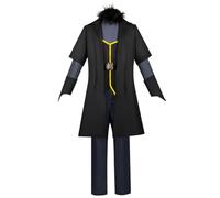 Noowye Anime Rimuru, costume per cosplay con parrucca + costume maschera, vestito per Halloween, abbigliamento Fancy Dress Up Masquerade Anime Performance Travestimento (blu Wig)