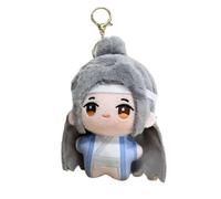 Noowye Anime Wei Wu Xian Plush Figura Cartoon LAN Wang Ji Stuffed Ciondolo Soft Mini Hug Pillow Anime, Bambina PP Cotone Regalo 10 cm