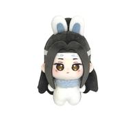 Noowye Anime Wei Wu Xian Plush Figura Cartoon LAN Wang Ji Stuffed Ciondolo Soft Mini Hug Pillow Anime, Bambina PP Cotone Regalo 10 cm