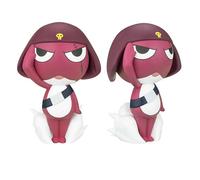 Noowye Giroro-Gochou Figura Anime, Illustrazione Giroro Action Figure Originale Painting Mini Figure Piccola Statua PVC Modello Avvento Natale Decorazione 11 cm