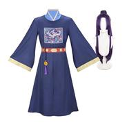 Noowye Jinshi - Costume da cosplay da donna, stile cinese, tradizionale, in canapa, per spettacoli sul palcoscenico, cosplay, feste