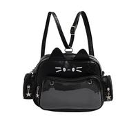 Noowye Kawaii Gatto Ita Bag Anime Maomao Zaino con Estetica Regolabile Giapponese Borsa Espositore Y2k Graziosa Borsa Donna per Decorazioni Fai da Te, Modello 01, 21*12*20CM