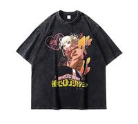 Noowye MHA Toga Himiko - Maglietta a maniche corte anime Midoriya Izuku/Shigaraki Tomura, Giappone Streetwear Anime Cosplay Clothing Uomo e Donna Regalo per i fan