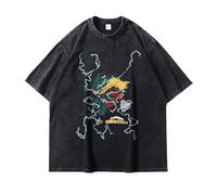 Noowye MHA Toga Himiko - Maglietta a maniche corte anime Midoriya Izuku/Shigaraki Tomura, Giappone Streetwear Anime Cosplay Clothing Uomo e Donna Regalo per i fan