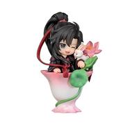 Noowye Mini Wei Wu Xian/LAN Wang Ji Figure anime Wei Ying Action Figure Cute Look Up Figure Piccole Figurite Decorative PVC Merch Ornamenti Regalo, 11,5 cm - 14 cm