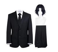 Noowye Nephelpito Costume Cosplay Anime Chrollo Lucilfer Cosplay Tuta Nero Uniformi Halloween Party Costumi per adulti