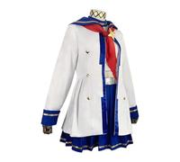 Noowye Oguri Cap Cosplay Costume Anime Oguri Cap Special Race Uniform with Parrucca Blue Rock Outfit Halloween Party Carnevale Dress Up Vestito da donna
