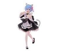 Noowye REM Personaggi d'azione Remu Figura Anime Bambina Statua Carino Cartoon Carattere Modello PVC Desktop Decorazione Ornamenti 18 cm