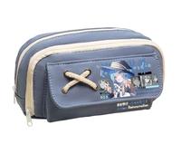 Noowye Roxy Migurdia Astuccio Anime Eris Greyrat, astuccio Sylphy, astuccio per cartoni animati, astuccio, regalo per studenti, Blu 01., 21*5.5*11CM, Cartella portadocumenti