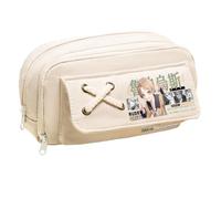 Noowye Roxy Migurdia Astuccio Anime Eris Greyrat, astuccio Sylphy, astuccio per cartoni animati, astuccio, regalo per studenti, Bianco 02, 21*5.5*11CM, Cartella portadocumenti