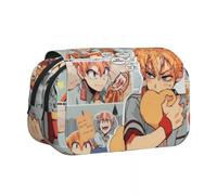 Noowye Yugi Amane Astuccio Anime Yahiro Nene/Minamoto Kou Astuccio con doppia chiusura lampo Anime Back to School, Tipo 8., 21*7.5*10CM, Cartella portadocumenti