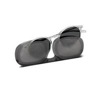NOOZ Optics Occhiali da Sole da Lettura Unisex - Leggeri con Custodia Compatta - Occhiali da Lettura Uomo e Donna - CRUZ - Rotondi - Cristallo - 2.5