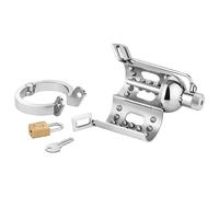 NoPacha InfernoCage - Gabbia per pene in acciaio inossidabile con spine e penis plug - Taglia - 50 mm