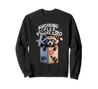 Nope Fox - Maglietta unisex con design divertente Felpa