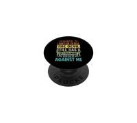 Nope, I Can't Go To Hell - The Devil Has A Restraining Order PopSockets PopGrip Adesivo