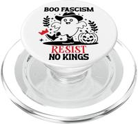 Nope No Kings in America Boo Fascism Fall of Fascism Resist PopSockets PopGrip per MagSafe