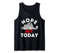 Nope Not Today, divertente amante dei gatti, per uomini, donne, ragazze Canotta