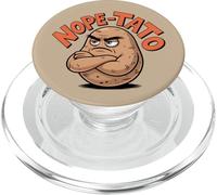 Nope-Tato Angry Grumpy Patate Amante Divertente Cibo Sarcastico PopSockets PopGrip per MagSafe