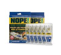NOPE! Trappole per Formiche 2 x 3 in Gel - Insetticida Antiformiche Pronta all'Uso per Interni e Esterni - Esca Potente per Eliminare le Colonie