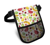 Nopersonality Marsupio da infermiera con multi-scomparto pratico marsupio grembiule tasca portaoggetti per stetoscopi, forbici per bendaggi e altri articoli di emergenza, frutta fresca