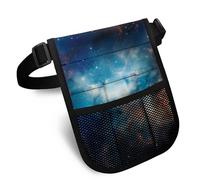 Nopersonality Marsupio da infermiera con pratico marsupio multi-scomparto per infermiere, grembiule, tasca per stetoscopi, forbici per bendaggi e altri articoli di emergenza, Galaxy Sky, Taglia unica