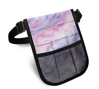 Nopersonality Marsupio da infermiera con pratico marsupio multi-scomparto per infermiere, grembiule, tasca per stetoscopi, forbici per bendaggi e altri articoli di emergenza, Marmo, Taglia unica