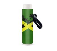 Nopersonality Porta balsamo labbra portachiavi clip su labbra stampato rossetto titolare labbra carino supporto elastico proteggere casi, Palma Giamaica, Misura unica