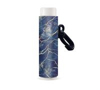 Nopersonality Porta balsamo labbra portachiavi clip su labbra stampato rossetto titolare labbra carino supporto elastico proteggere casi, Marmo nero., Misura unica