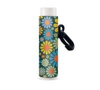 Nopersonality Porta balsamo labbra portachiavi clip su labbra stampato rossetto titolare labbra carino supporto elastico proteggere casi, Fiore di margherita., Misura unica