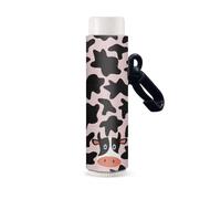 Nopersonality Porta-balsamo per labbra e rossetti, con clip, per donne e ragazze, Graziosa mucca., Misura unica