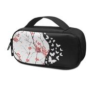 Nopersonality Sakura - Custodia da viaggio leggera per insulina, con farfalla, per medicinali, penna per insulina e medicinali per la cura dei diabetici