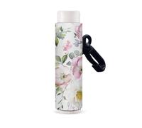 Nopersonality Supporto per balsamo per labbra e rossetto, con clip, organizer per proteggere gli accessori da viaggio, Motivo floreale., Misura unica