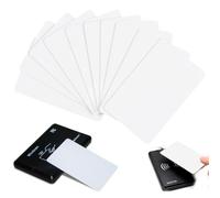 NOPKESV 10 pezzi etichetta programmabile, vuota scrivibile leggibile, Tag Token, smart tag, carta chiave utilizzato per copiare/clonare (bianco)