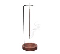 NOPKESV Porta Incenso per Bastoncini 2 in 1, 1 set Base in legno fatta a mano, incensi Portaincenso Supporto per Incenso, Brucia Incenso e Incensiere, Adatto a casa, ufficio, meditazione e yoga