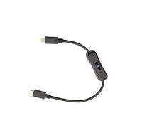 NOPOXA Cavo da USB C a USB C da tipo C maschio a tipo C maschio con interruttori cavo di ricarica cavo adattatore USB3.1 PD100W per telefono